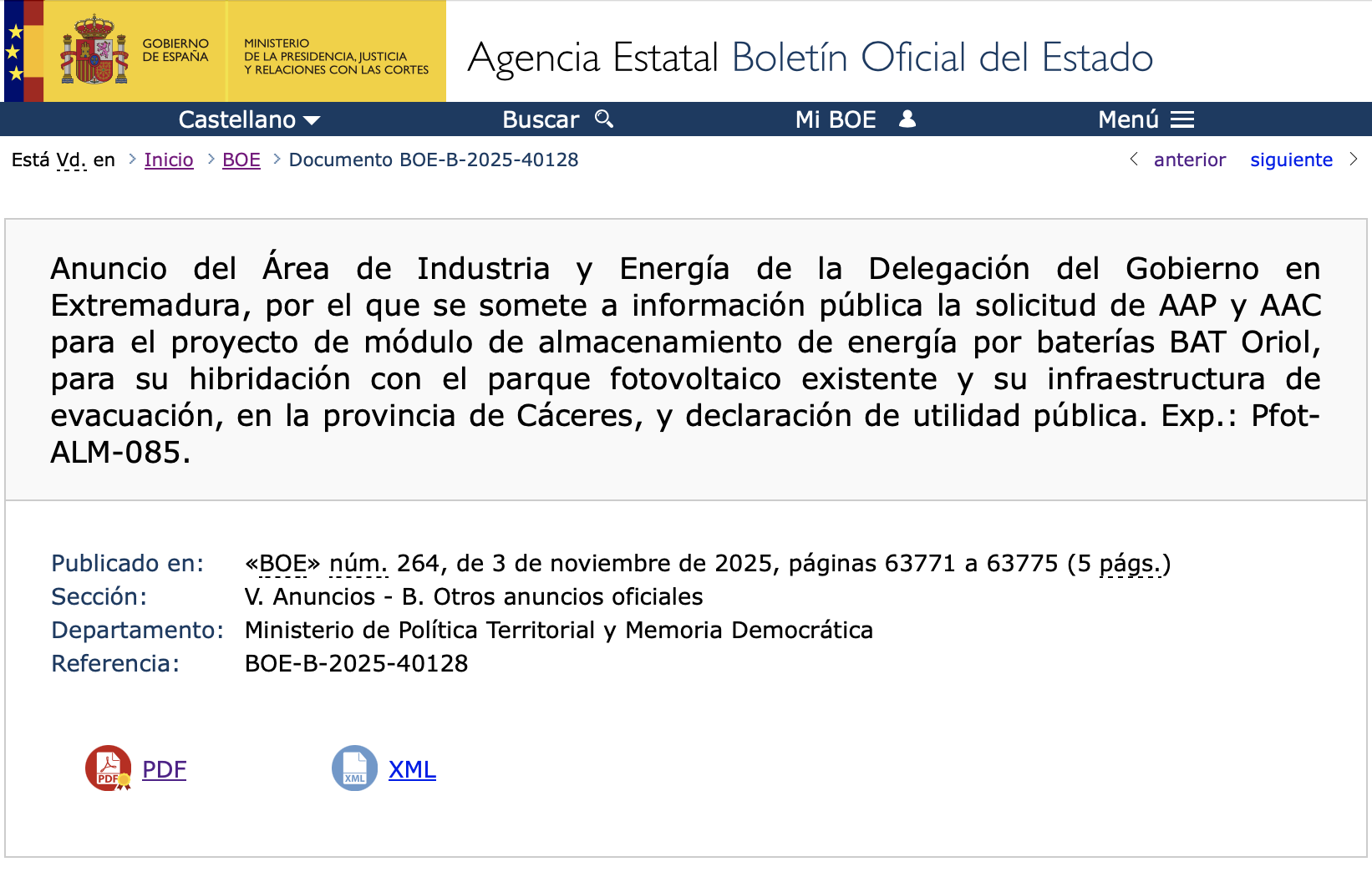 Expropiaciones en Ceclavín (Cáceres)