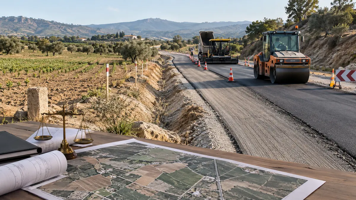 Expropiación arreglo carreteras