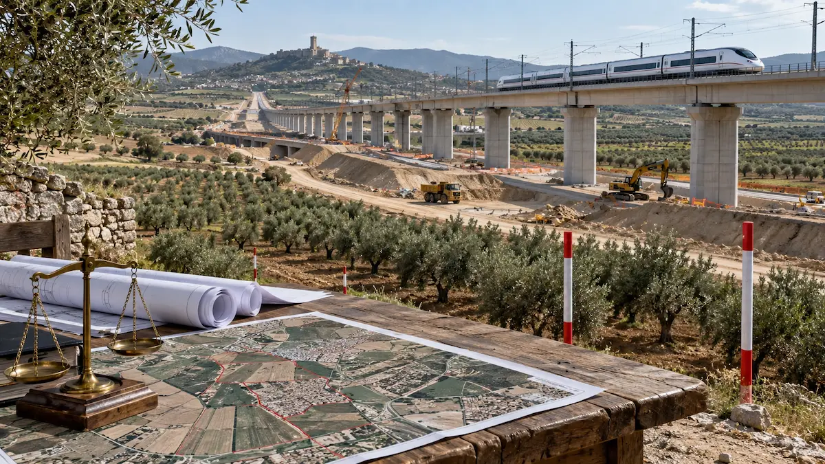 Expropiación línea alta velocidad