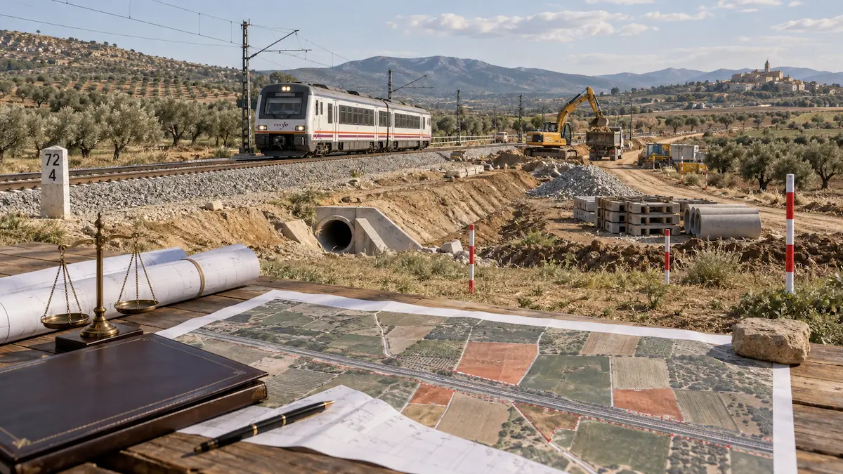 Expropiación para obras en ferrocarril